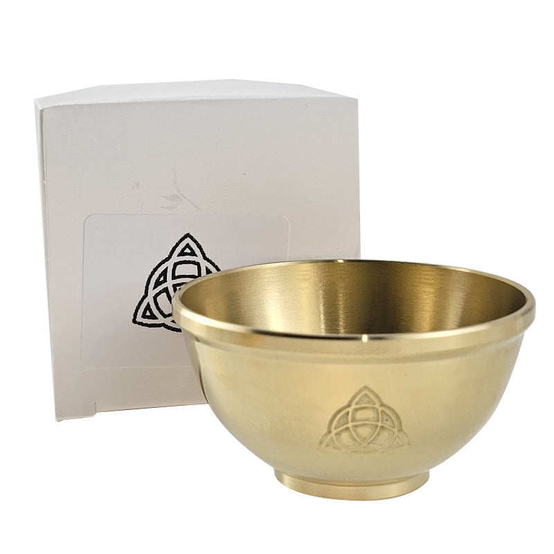 Olivenorma Three Phase Moon Pentagram Fragrance Copper Holy Bowl