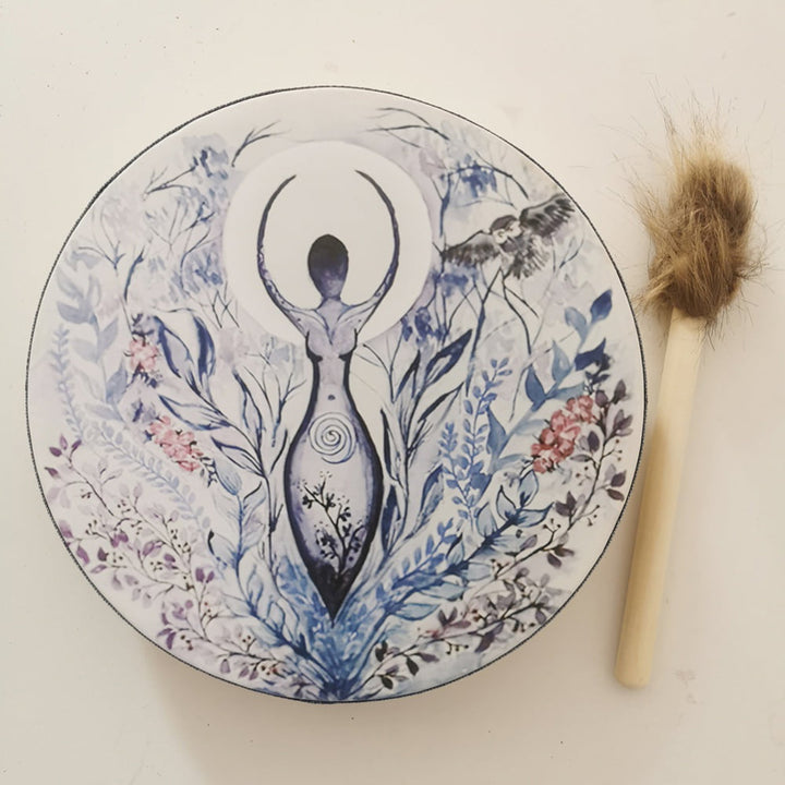 Olivenorma Shaman Drum Home Decor Goddess Drum