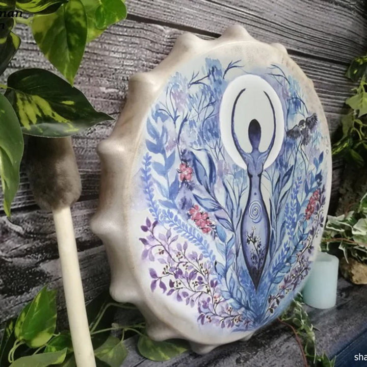 Olivenorma Shaman Drum Home Decor Goddess Drum