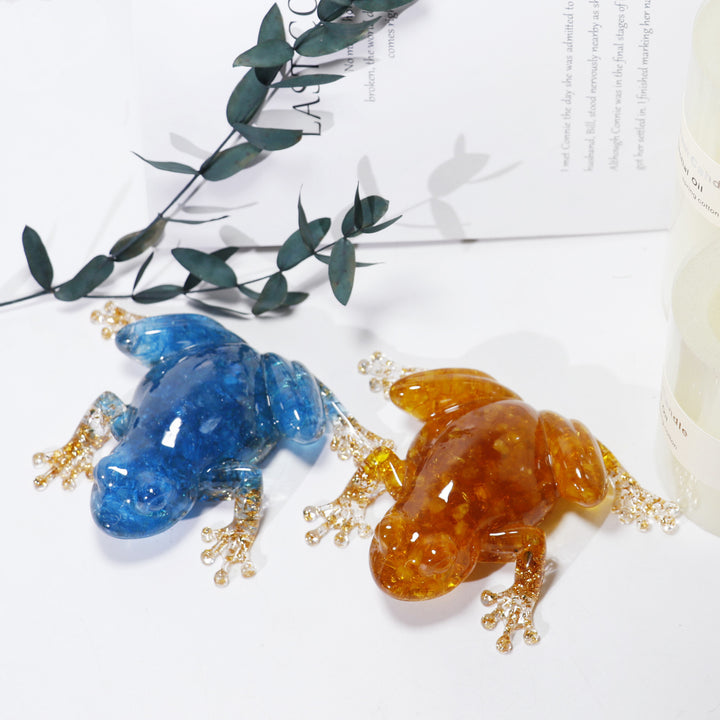 Olivenorma Crystal Resin Frog Ornament Gemstone Decoration - image 31