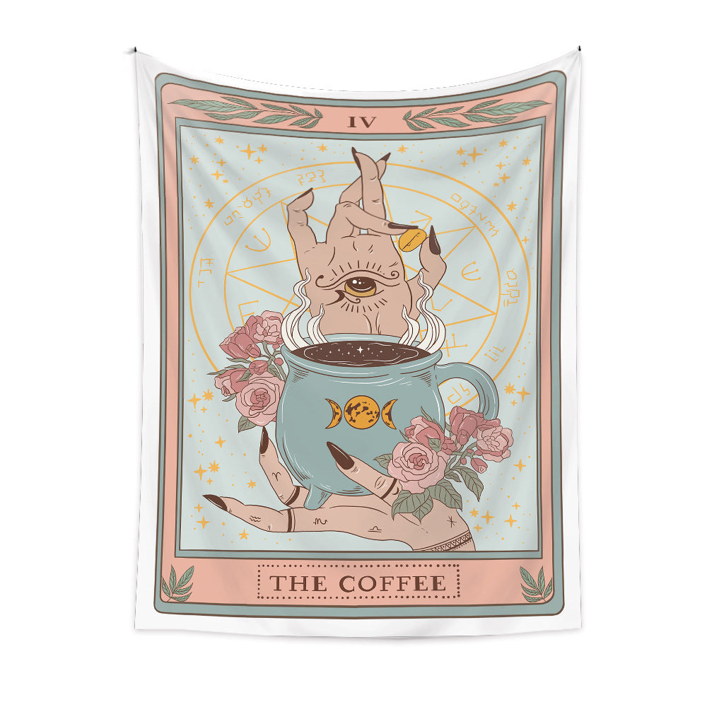 Olivenorma Tarot Card Tapestry - THE COFFEE - 130*150cm - Short Velvet - image 5