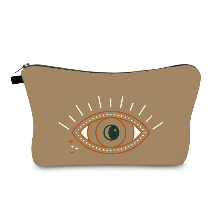 Olivenorma Evil Eye Hamsa Symbol Makeup Cosmetic Bag