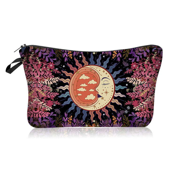 Olivenorma Sun Moon Star Pattern Cosmetic Bag