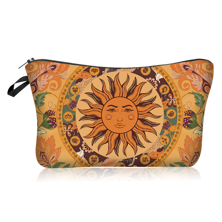 Olivenorma Sun Moon Star Pattern Cosmetic Bag