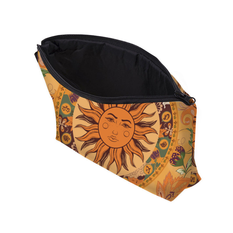 Olivenorma Sun Moon Star Pattern Cosmetic Bag