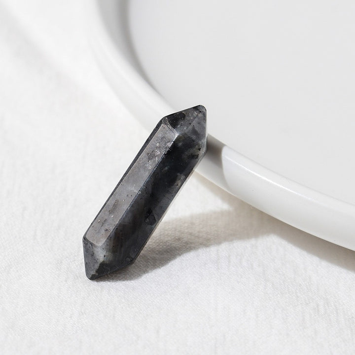 Olivenorma Natural Crystal Double Pointed Column Chakra Gemstone Decoration - Labradorite - image 7