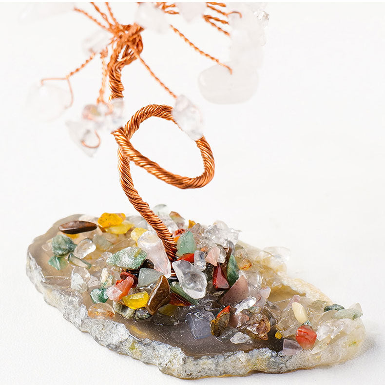 wire money tree Olivenorma 1pc Money Tree Copper Wire Wrapped Feng Shui Tree – us.olivenorma