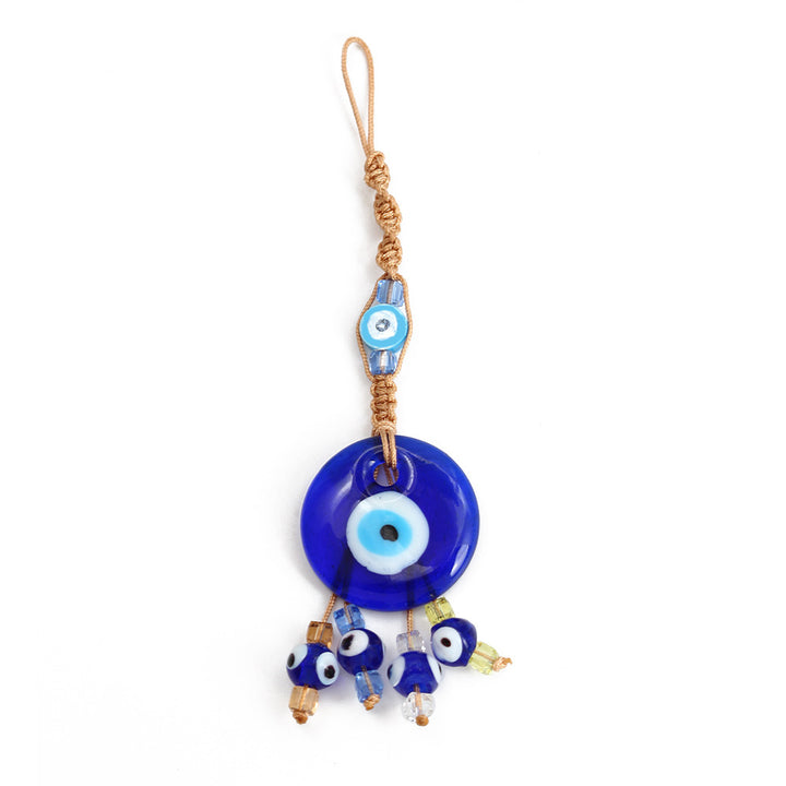 Olivenorma Blue Glass Evil Eye Car Pendant Ornament