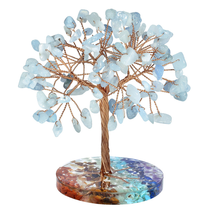 Olivenorma Chakra Gravel Round Base Feng Shui Tree