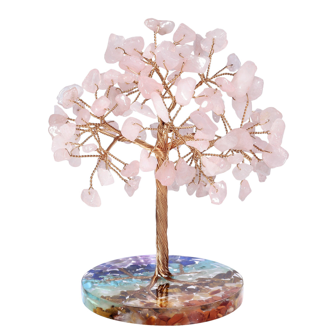 Olivenorma Chakra Gravel Round Base Feng Shui Tree