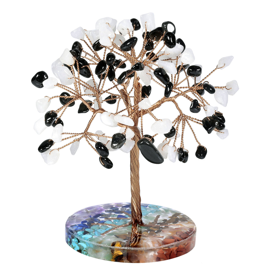 Olivenorma Chakra Gravel Round Base Feng Shui Tree