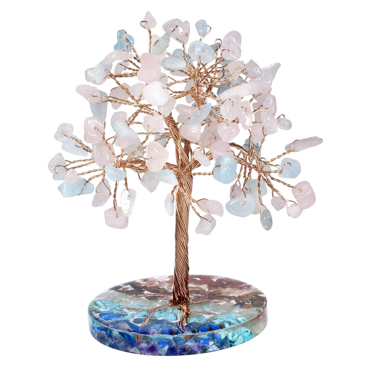 Olivenorma Chakra Gravel Round Base Feng Shui Tree