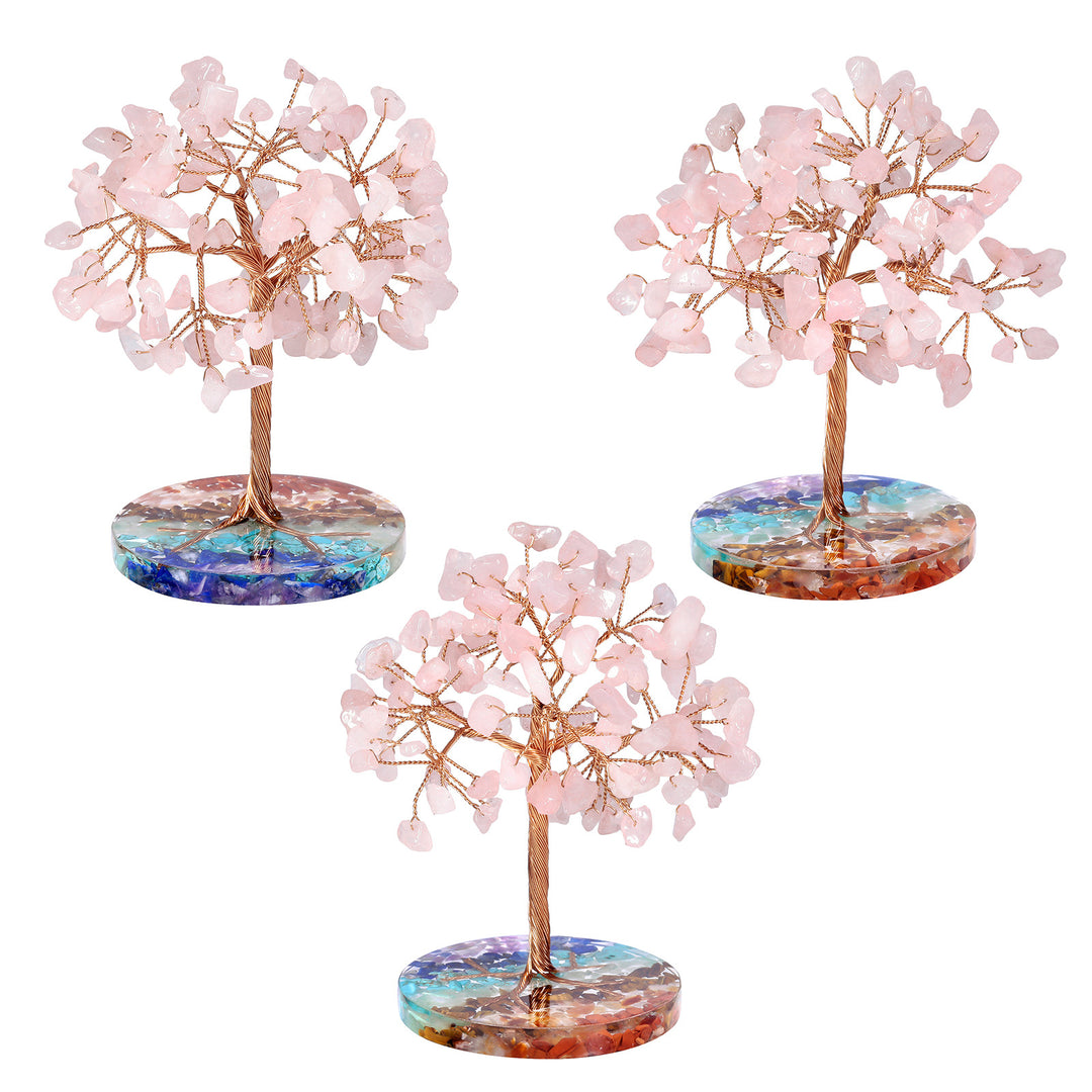 Olivenorma Chakra Gravel Round Base Feng Shui Tree