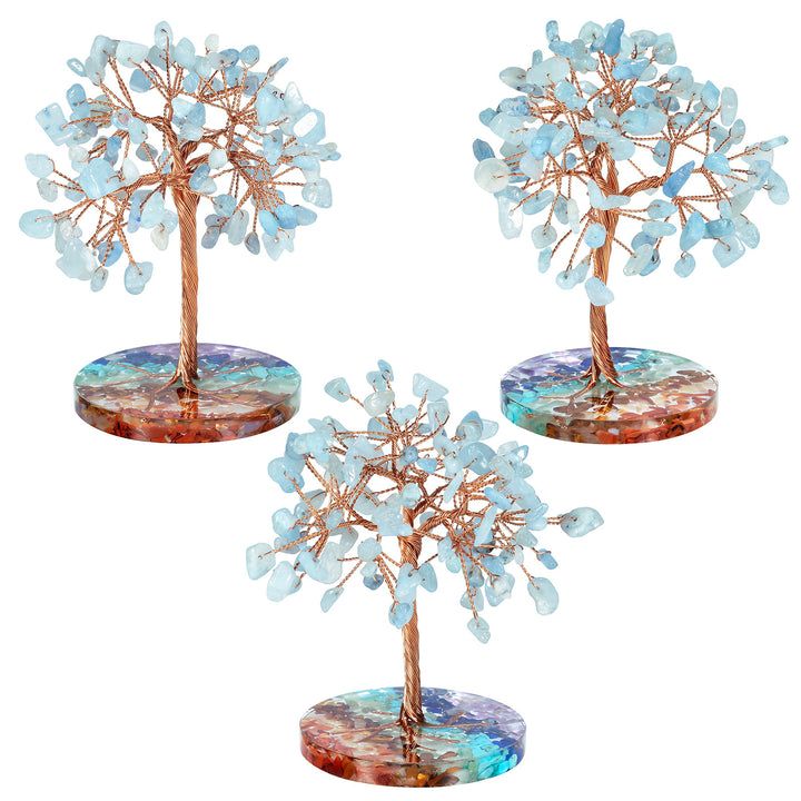 Olivenorma Chakra Gravel Round Base Feng Shui Tree