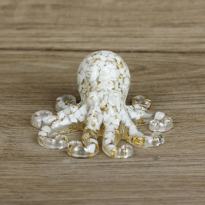 Olivenorma Deep Sea Wisdom Crystal Octopus Gemstone Decoration - image 38