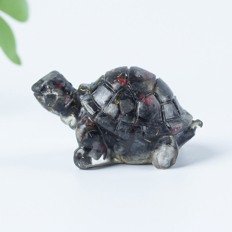 Olivenorma Crystal Gravel Glue Little Turtle Gemstone Decoration - image 28