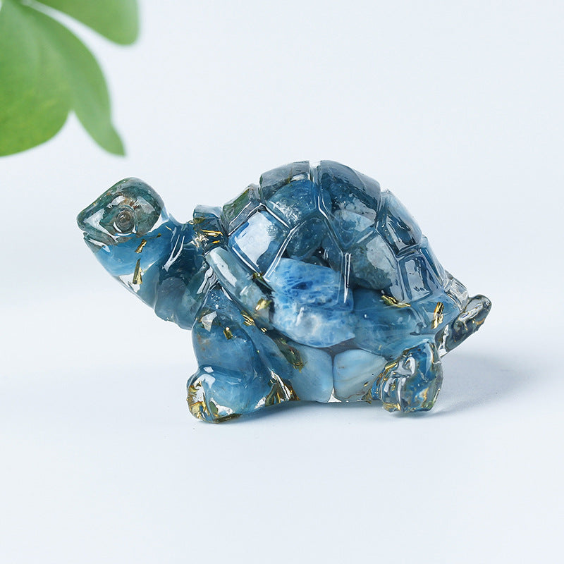 Olivenorma Crystal Gravel Glue Little Turtle Gemstone Decoration - image 49
