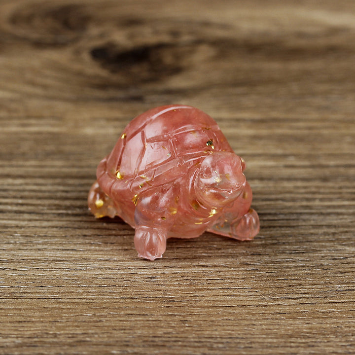 Olivenorma Cute Little Turtle Ornament Gemstone Decoration - image 31