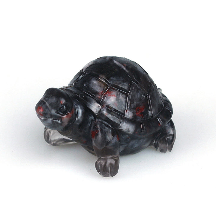 Olivenorma Cute Little Turtle Ornament Gemstone Decoration - image 38