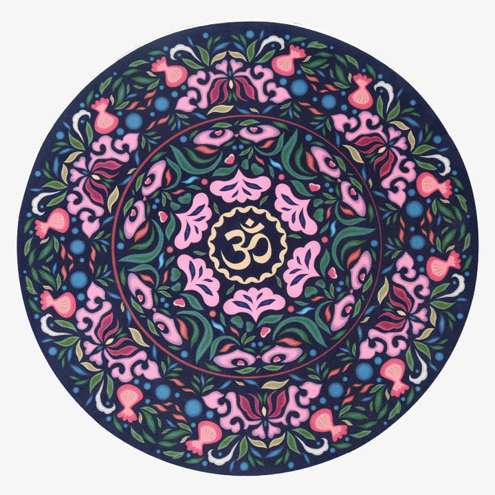 Olivenorma 60cm Small Round Non-Slip Yoga Mat