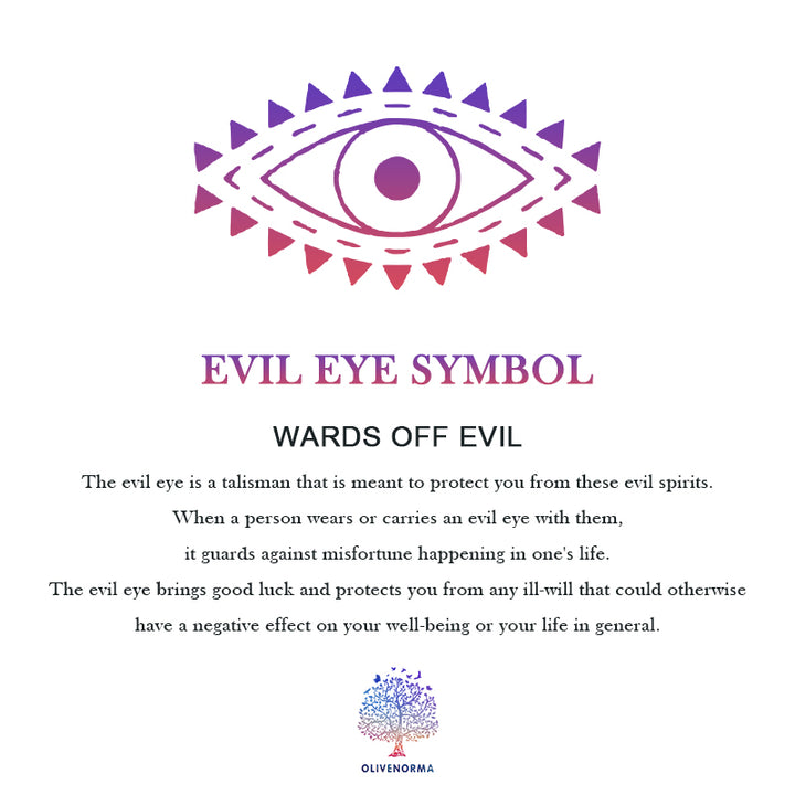 Olivenorma Sterling Silver Tears Of Evil Eye Pendant Necklace - image 8