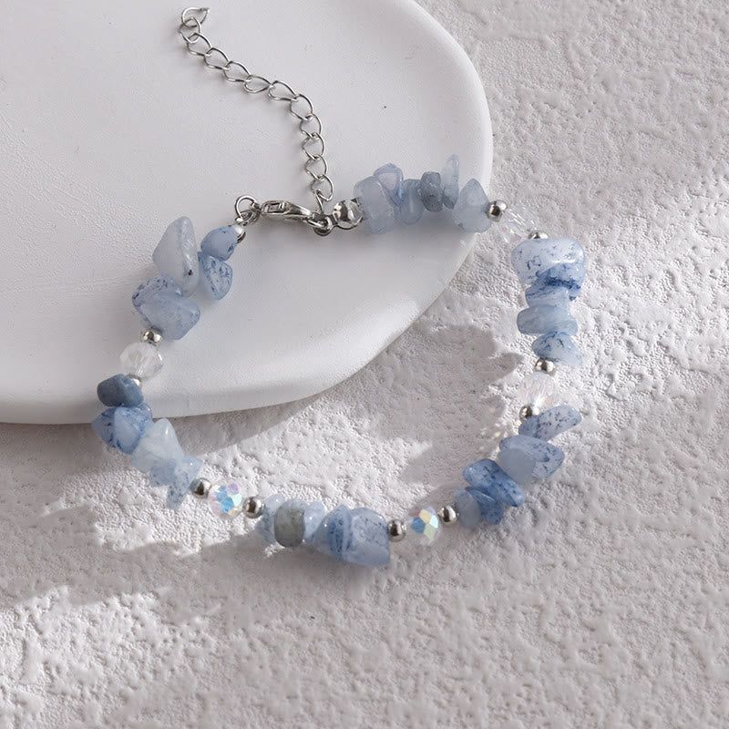 Olivenorma Natural Irregular Degaussed Crystal Bracelet