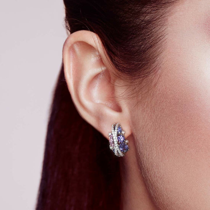 FREE Today: 925 Sterling Silver Twist Dangle Aquamarine Ring/ Necklace/ Earrings - image 15