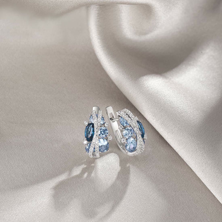 FREE Today: Twist Dangle Aquamarine Ring/ Necklace/ Earrings - image 11