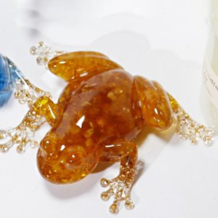 Olivenorma Crystal Resin Frog Ornament Gemstone Decoration - image 22