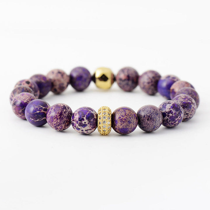 Olivenorma Emperor Stone Stretch Lucky Bracelet
