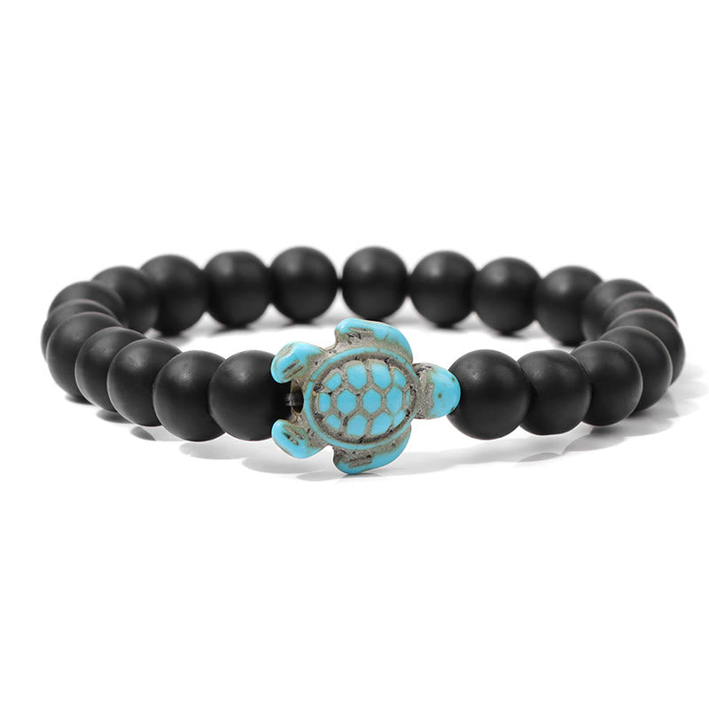 Olivenorma Sea Turtle Protection Bracelet with Card - Black Onyx - With Card - image 22