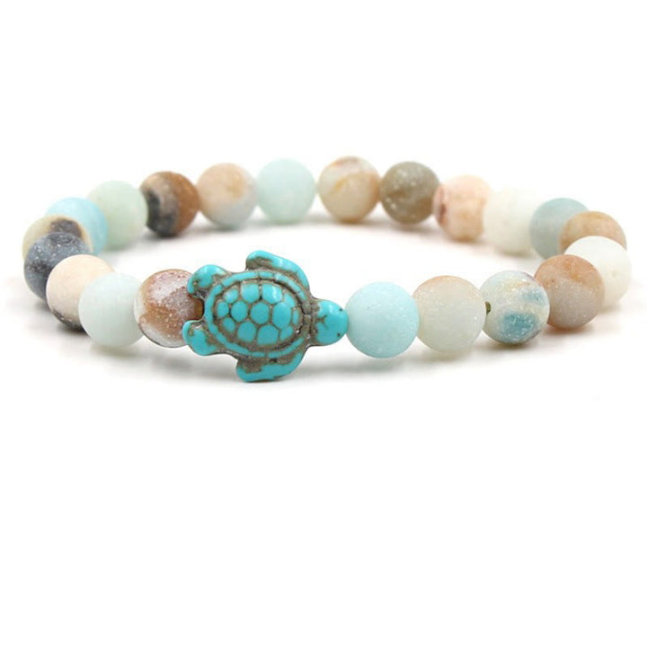 Olivenorma Sea Turtle Protection Bracelet with Card - Amazonite - With Card - image 5