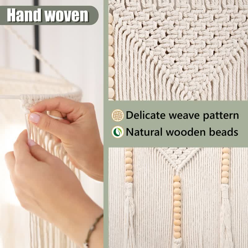 Olivenorma Boho Tapestry Large Macrame Weave Wall Decor - image 8