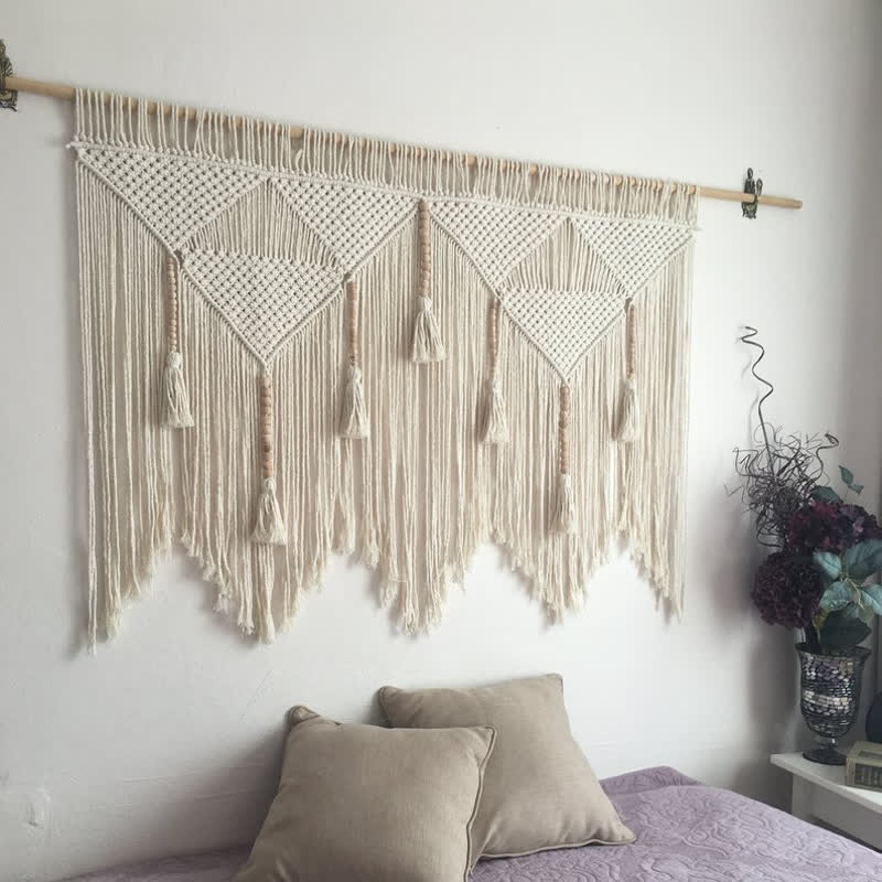 Olivenorma Boho Tapestry Large Macrame Weave Wall Decor - image 3