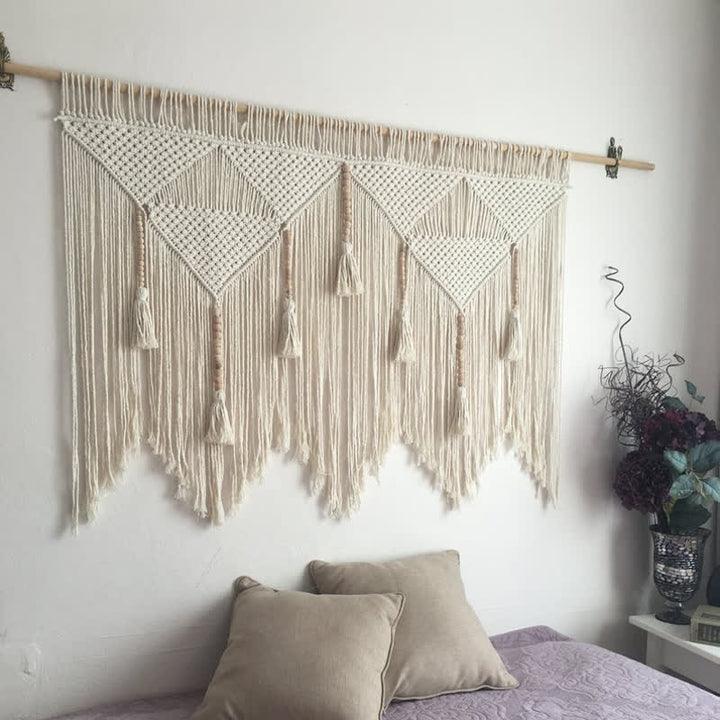 Olivenorma Boho Tapestry Large Macrame Weave Wall Decor - image 3