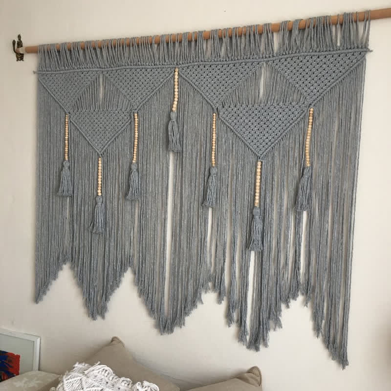 Olivenorma Boho Tapestry Large Macrame Weave Wall Decor - image 13