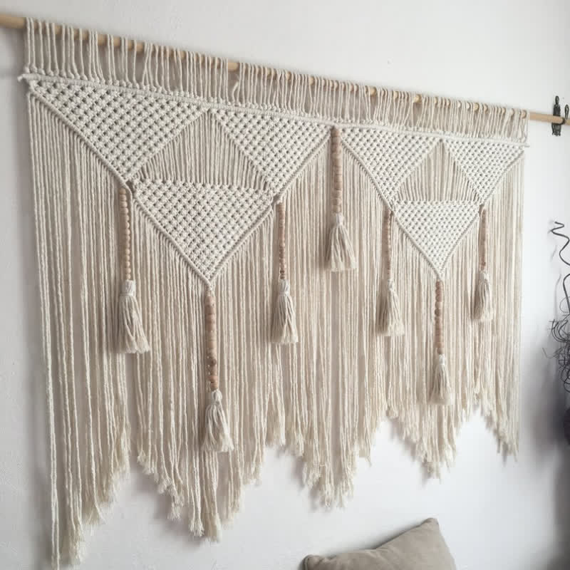 Olivenorma Boho Tapestry Large Macrame Weave Wall Decor - image 4