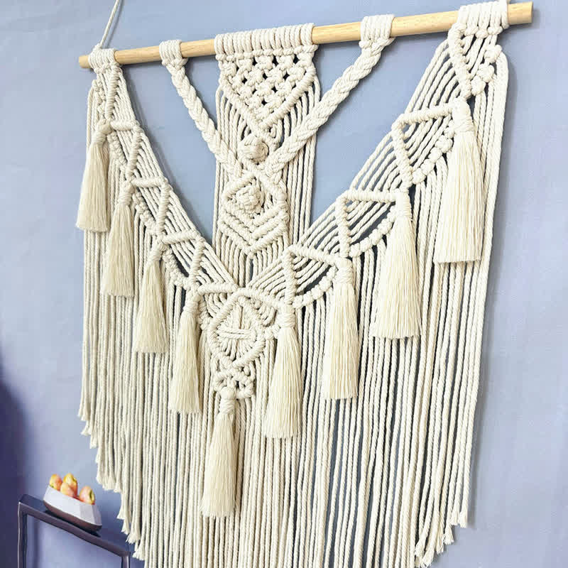 Olivenorma Macrame Boho Weave Wall Hanging Decor