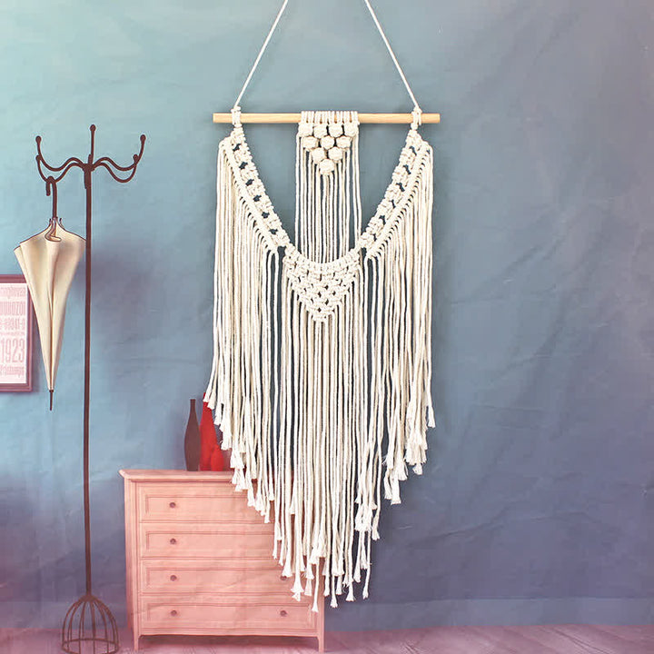 Olivenorma Bohemian Handwoven Tassel Wall Decor