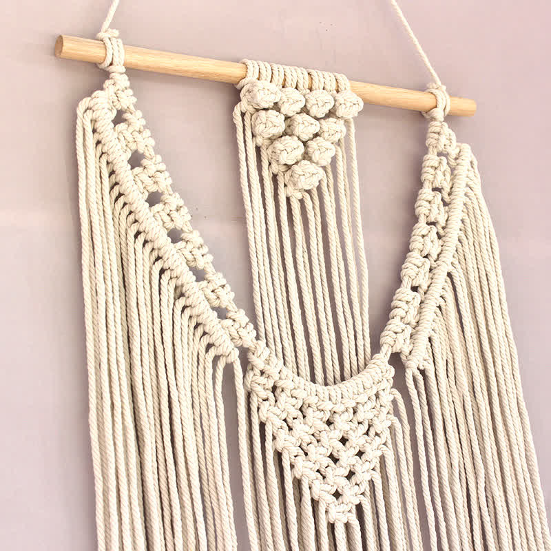 Olivenorma Bohemian Handwoven Tassel Wall Decor
