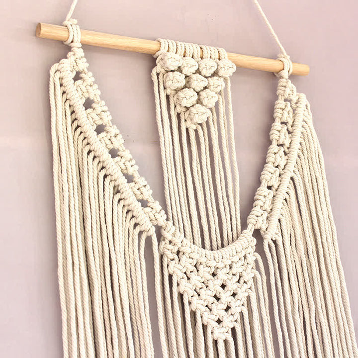 Olivenorma Bohemian Handwoven Tassel Wall Decor