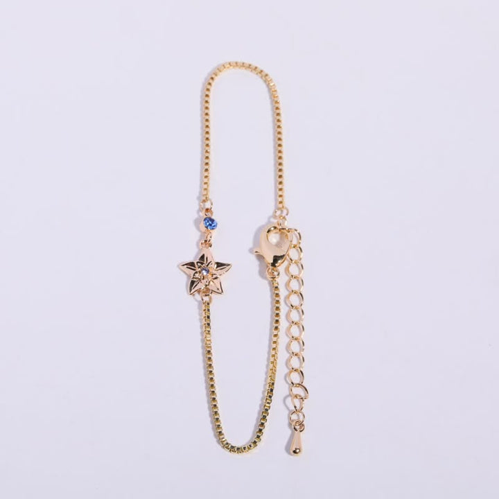 Olivenorma Gold Plated Copper Birth Flower Zircon Bracelet