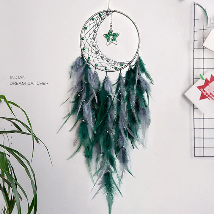 Olivenorma Moon Star Tree Of Life Dream Catchers