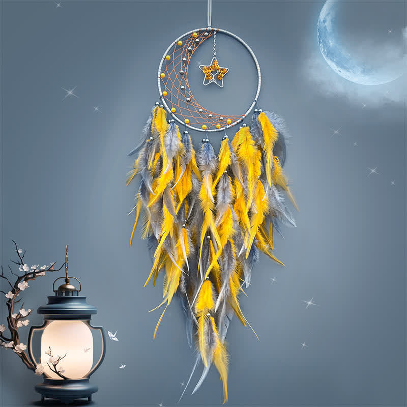 Olivenorma Moon Star Tree Of Life Dream Catchers