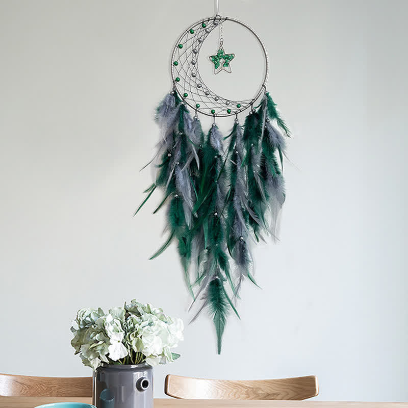 Olivenorma Moon Star Tree Of Life Dream Catchers