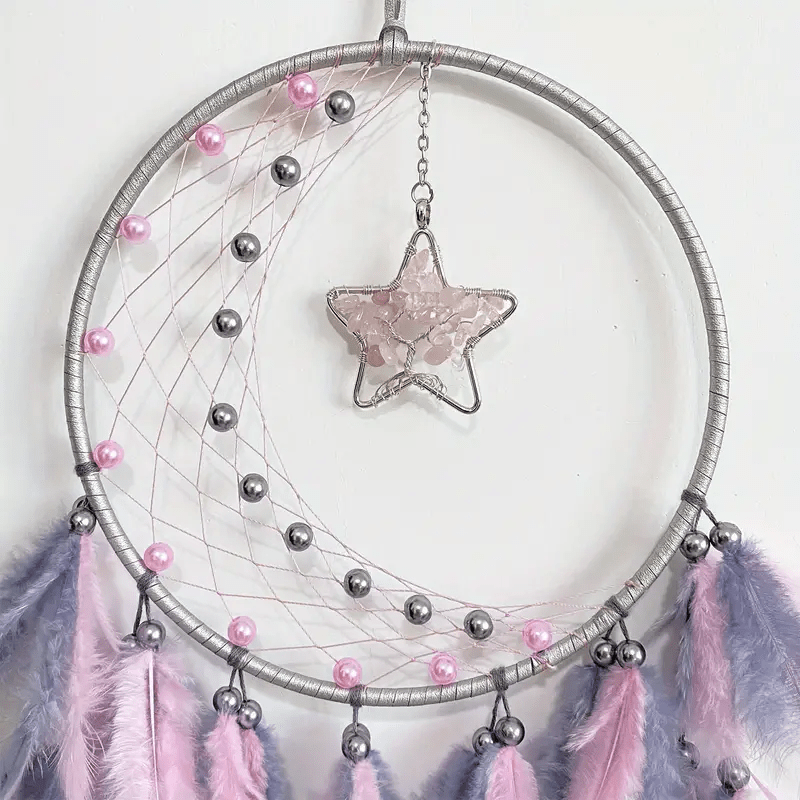 Olivenorma Moon Star Tree Of Life Dream Catchers