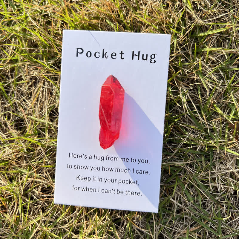 Olivenorma Crystal Column Cuddle Love Letter Gemstone Decoration - image 5