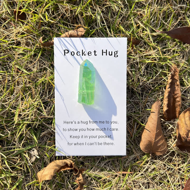 Olivenorma Crystal Column Cuddle Love Letter Gemstone Decoration - image 7