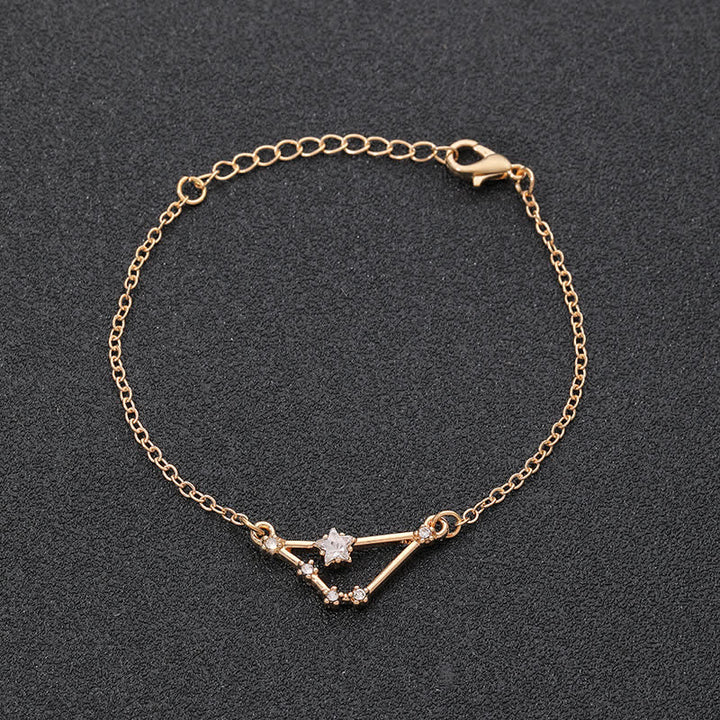 Olivenorma Twelve Constellation Astrology Jewelry Zodiac Bracelet