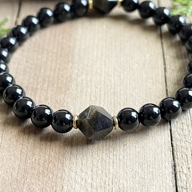 Olivenorma 8mm Obsidian Beads Bracelet